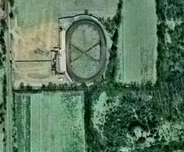 Galesburg Speedway - Aerial Photo (newer photo)